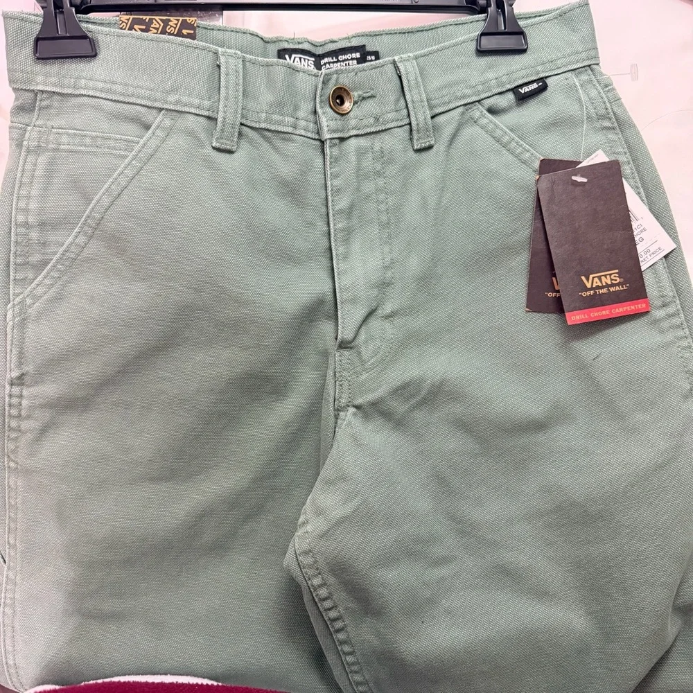 Vans Drill Chore‎ Carpenter loose fit Olive Green pants